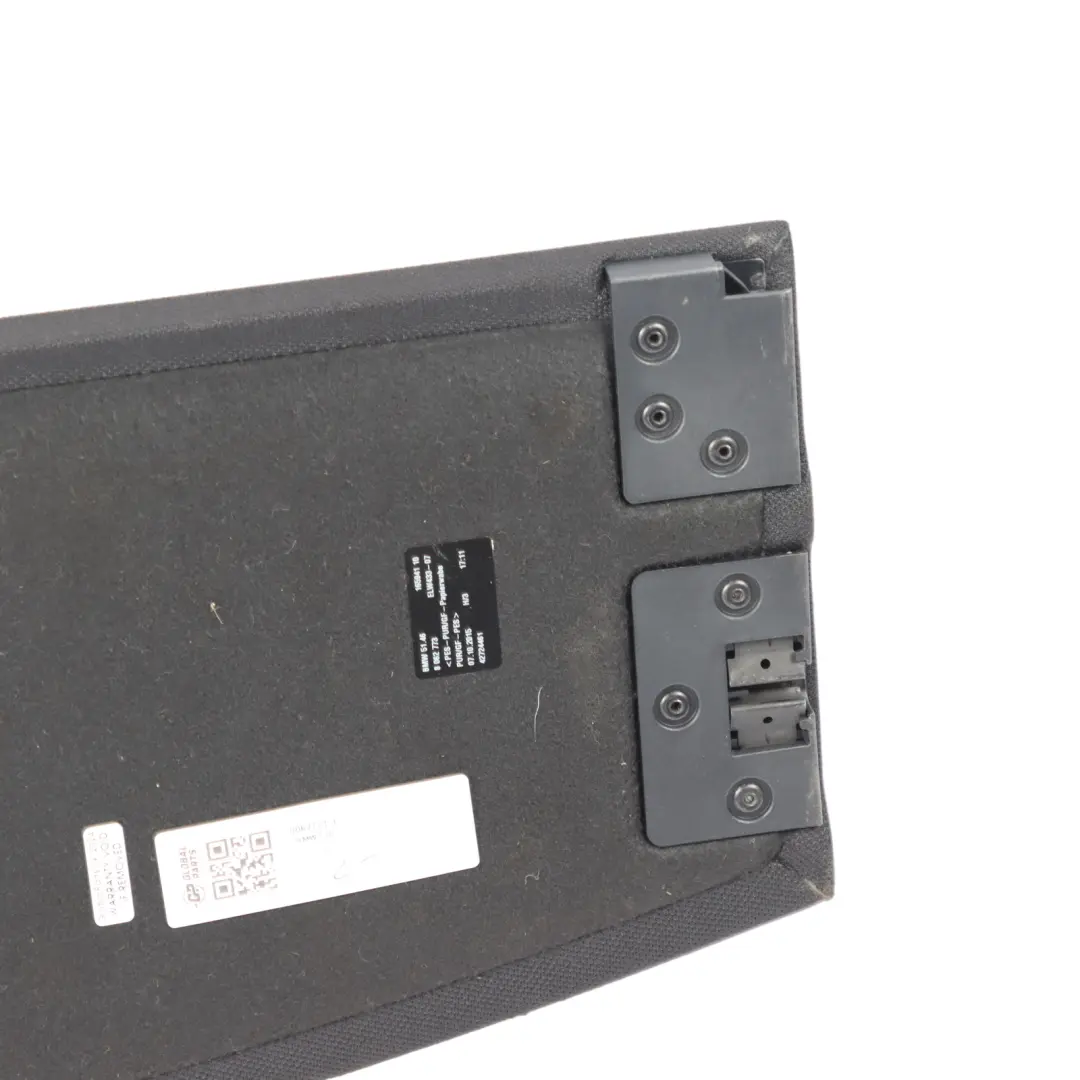 BMW F36 Parcel Shelf Trunk Front Boot Luggage Compartment Anthracite - SKU 8062773-1 - Part number 8062773