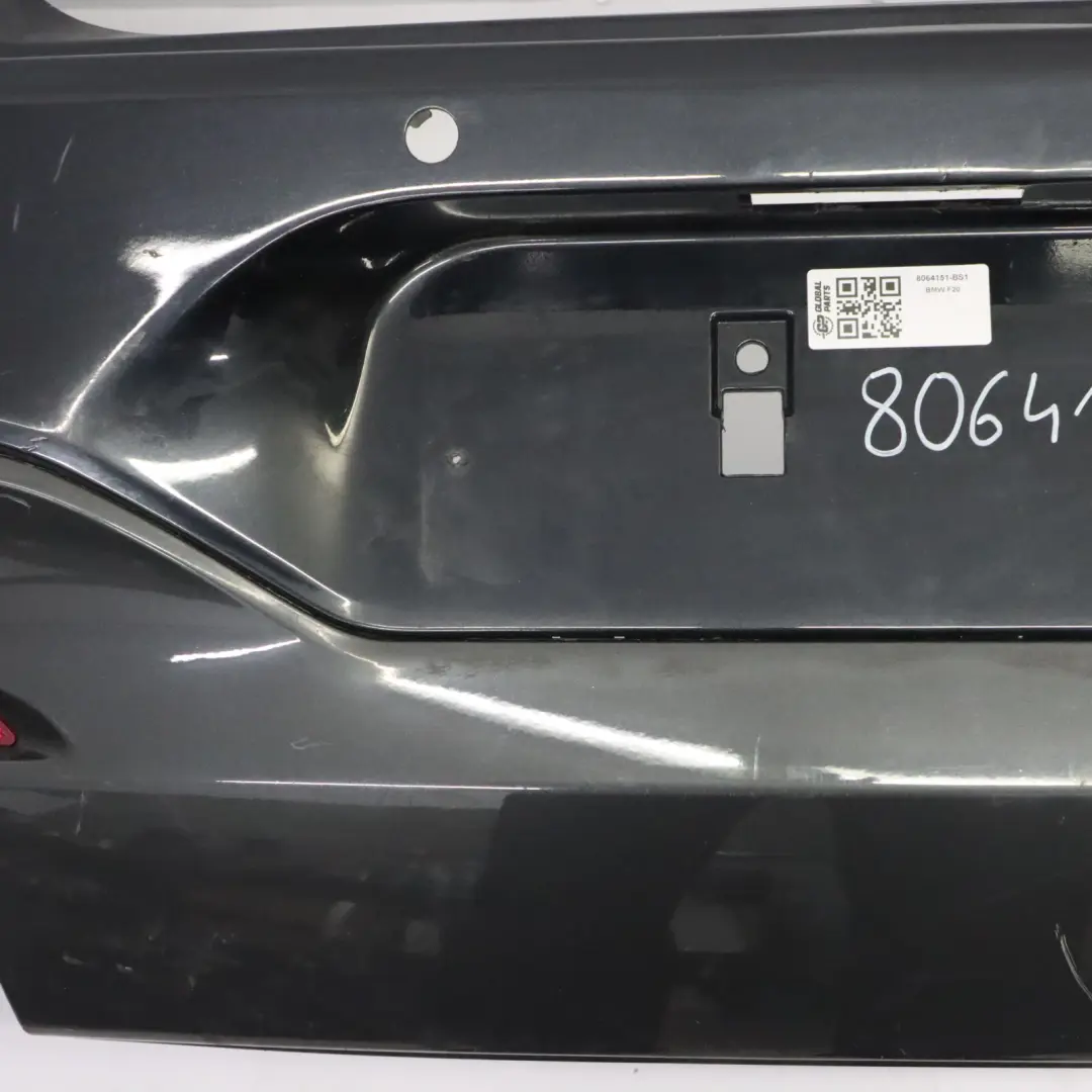 Bumper Rear BMW F20 F21 LCI M Sport M135i M140i Trim Panel Black Sapphire - 475 to with Part number 8064151 Bumper Rear BMW F20 F21 LCI M Sport M135i M140i Trim Panel Black Sapphire - 475 - SKU 8064151-BS1 - Part number 8064151
