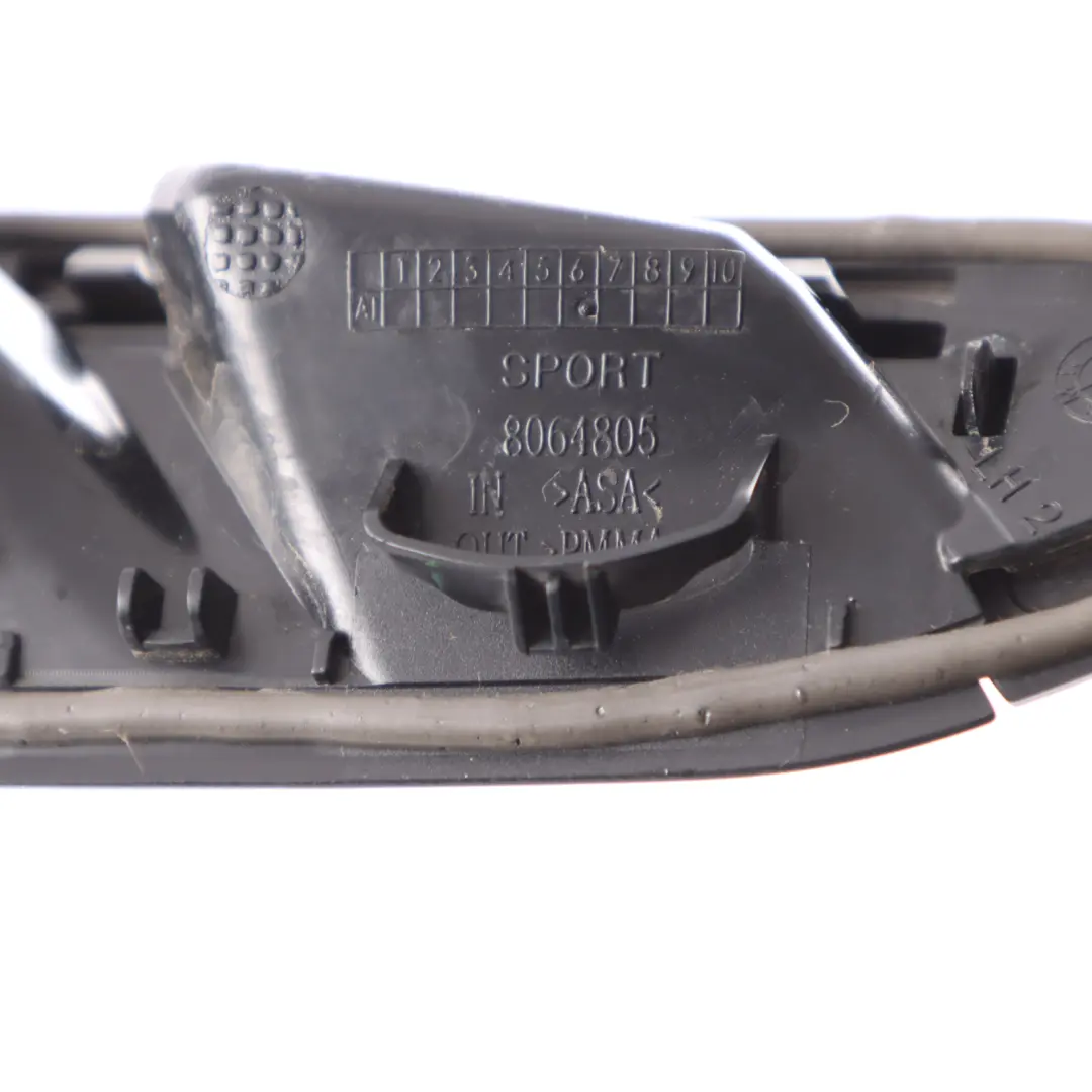 Wing Fender Side Panel Front Left N/S Trim Cover Black Sapphire - 475 to BMW X3 G01 with Part number 8064805 BMW X3 G01 Wing Fender Side Panel Front Left N/S Trim Cover Black Sapphire - 475 - SKU 8064805-BS - Part number 8064805