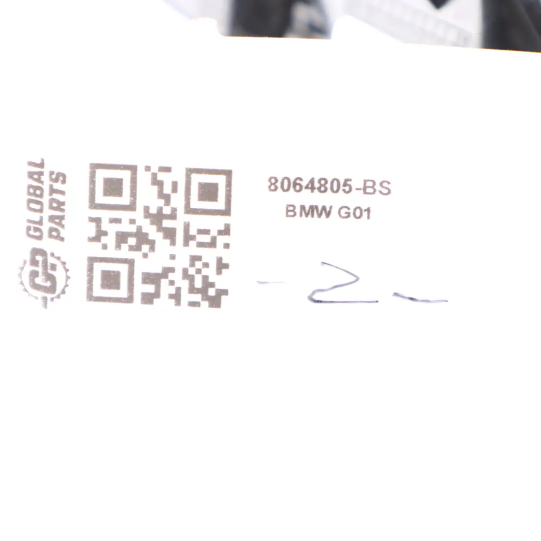 Wing Fender Side Panel Front Left N/S Trim Cover Black Sapphire - 475 to BMW X3 G01 with Part number 8064805 BMW X3 G01 Wing Fender Side Panel Front Left N/S Trim Cover Black Sapphire - 475 - SKU 8064805-BS - Part number 8064805