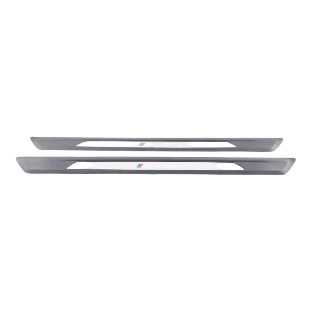BMW F21 LCI M140i Entrance Door Sill Cover Strip Left Right N/O/S Set - SKU 8068491 - Part number 8068491