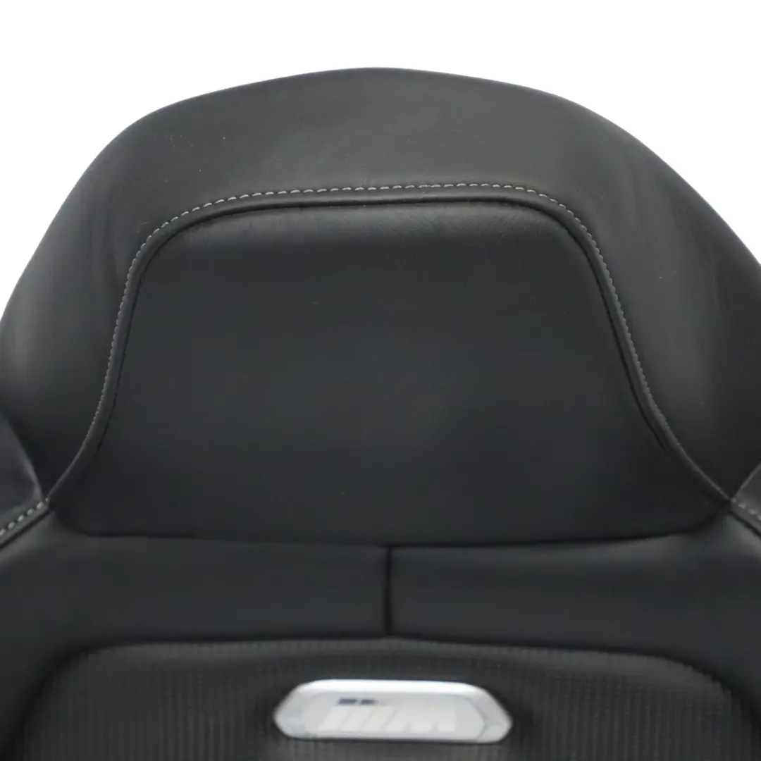Front Right O/S Seat Backrest Heated Black Leather BMW F82 LCI M4 Competition - SKU 8069550-1 - Part number 8069550