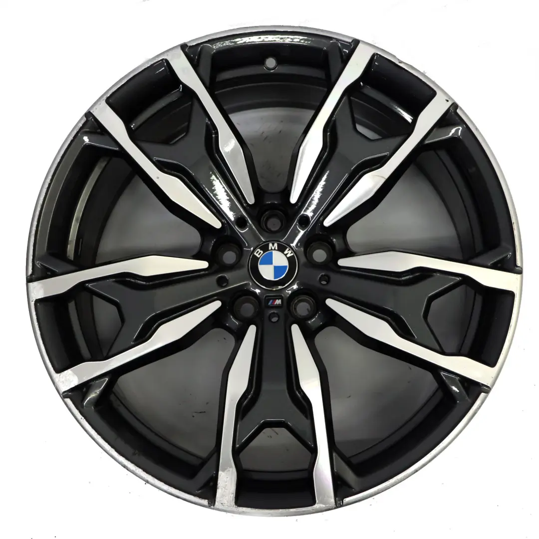 Front Grau Leicht Metall Felge 20" 8J ET:27 für BMW X3 G01 X4 G02 mit Teilenummer 8073791 BMW X3 G01 X4 G02 Front Grau Leicht Metall Felge 20" 8J ET:27 - SKU 8073791-1 - Teilenummer 8073791