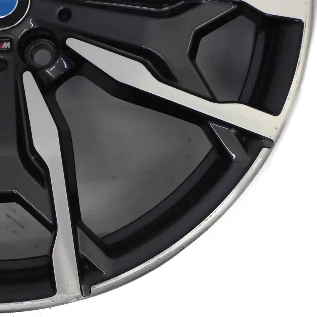 Front Grey Alloy Wheel Rim 20" Double Spoke 8J ET:27 to BMW X3 G01 X4 G02 with Part number 8073791 BMW X3 G01 X4 G02 Front Grey Alloy Wheel Rim 20" Double Spoke 8J ET:27 - SKU 8073791-1 - Part number 8073791