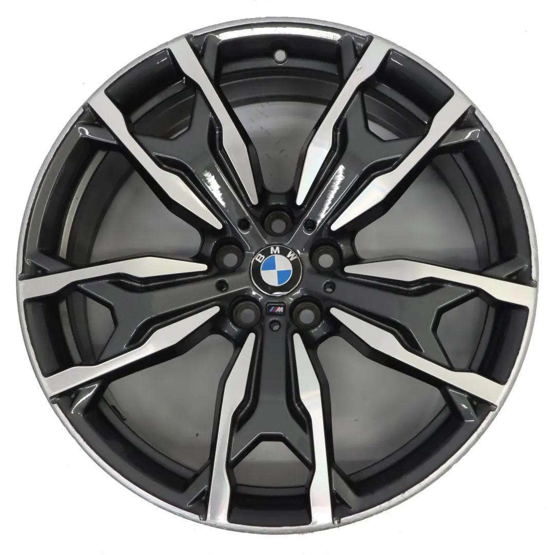 BMW X3 G01 X4 G02 Graue Leicht Metall Felge Vorne 20" 8J ET:27 - SKU 8073791-2 - Teilenummer 8073791