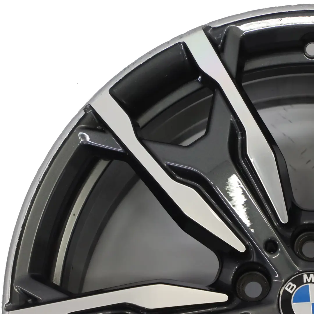 BMW X3 G01 X4 G02 Przednia Felga Aluminiowa Szara 20" 8J ET:27 - SKU 8073791-2 - Numer Części 8073791