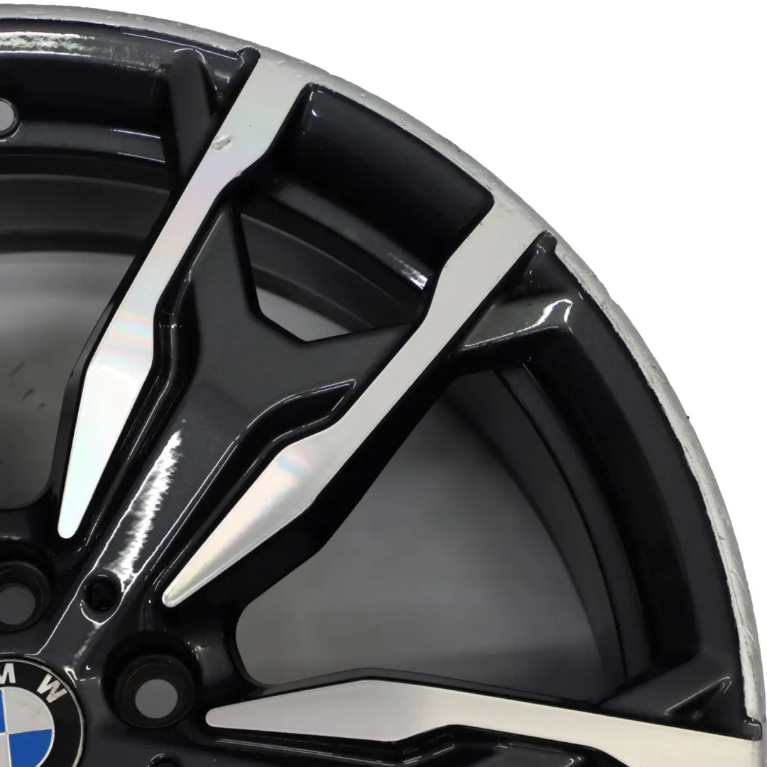 BMW X3 G01 X4 G02 Graue Leicht Metall Felge Vorne 20" 8J ET:27 - SKU 8073791-2 - Teilenummer 8073791