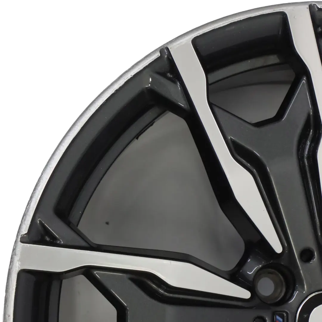 BMW X3 G01 X4 G02 Front Grey Alloy Wheel Rim 20" Double Spoke 8J ET:27 - SKU 8073791-2 - Part number 8073791