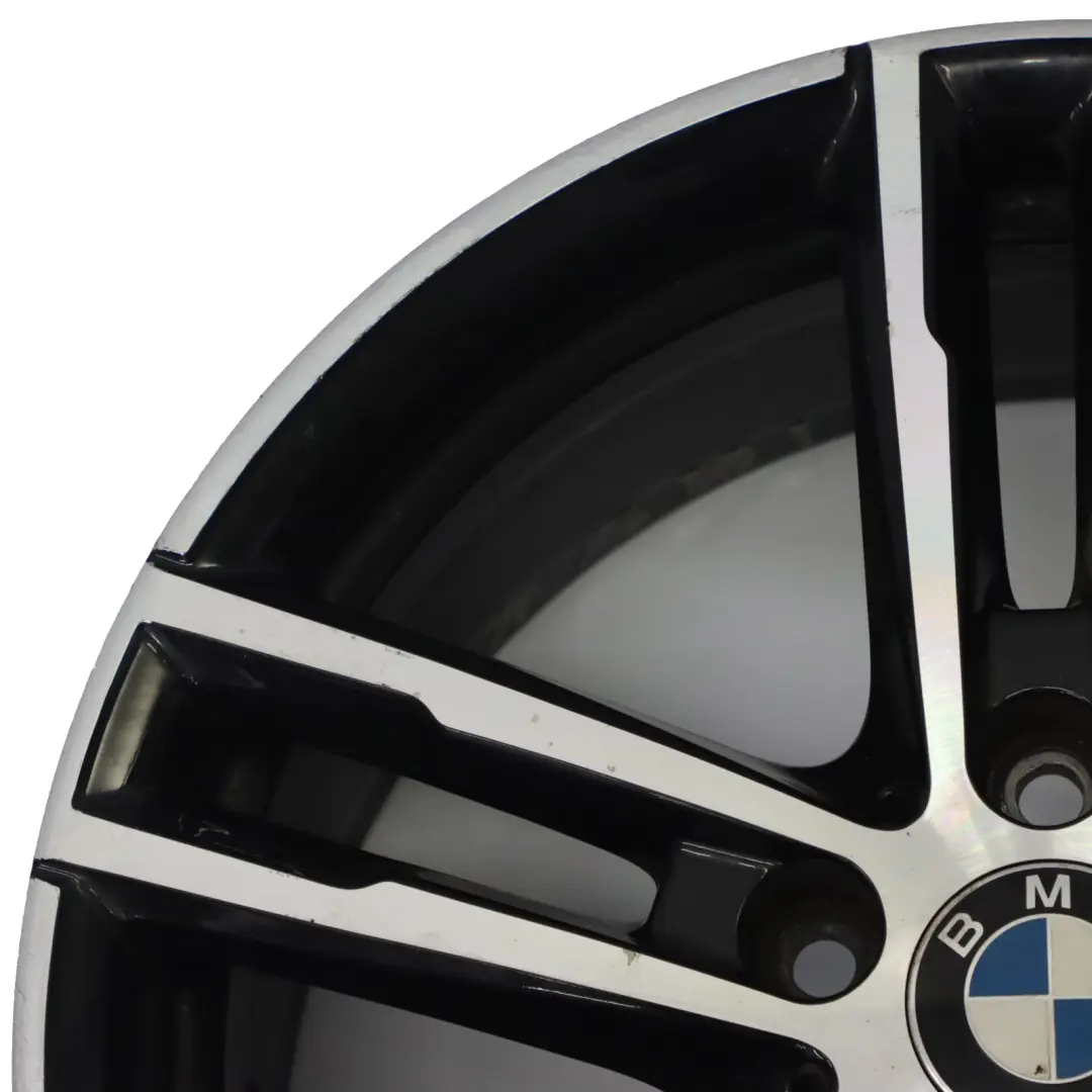 Llanta Aleación Negra 18" 7,5J ET:45 M Doble Radio 719 para BMW F20 F21 F22 con número de pieza 8074185 BMW F20 F21 F22 Llanta Aleación Negra 18" 7,5J ET:45 M Doble Radio 719 - SKU 8074185-2 - Número de pieza 8074185