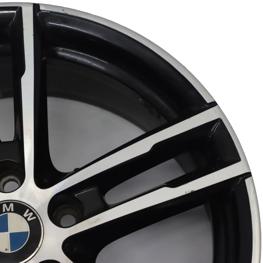 BMW F20 F21 F22 Black Wheel Alloy Rim 18" 7,5J ET:45 M Double Spoke 719 - SKU 8074185-2 - Part number 8074185