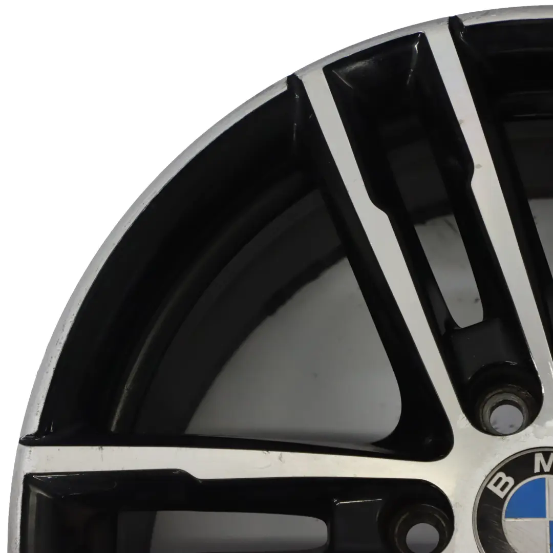 BMW F20 F21 F22 Rear Alloy Wheel Rim 18" 8J ET:52 M Double Spoke 719 - SKU 8074186-2 - Part number 8074186