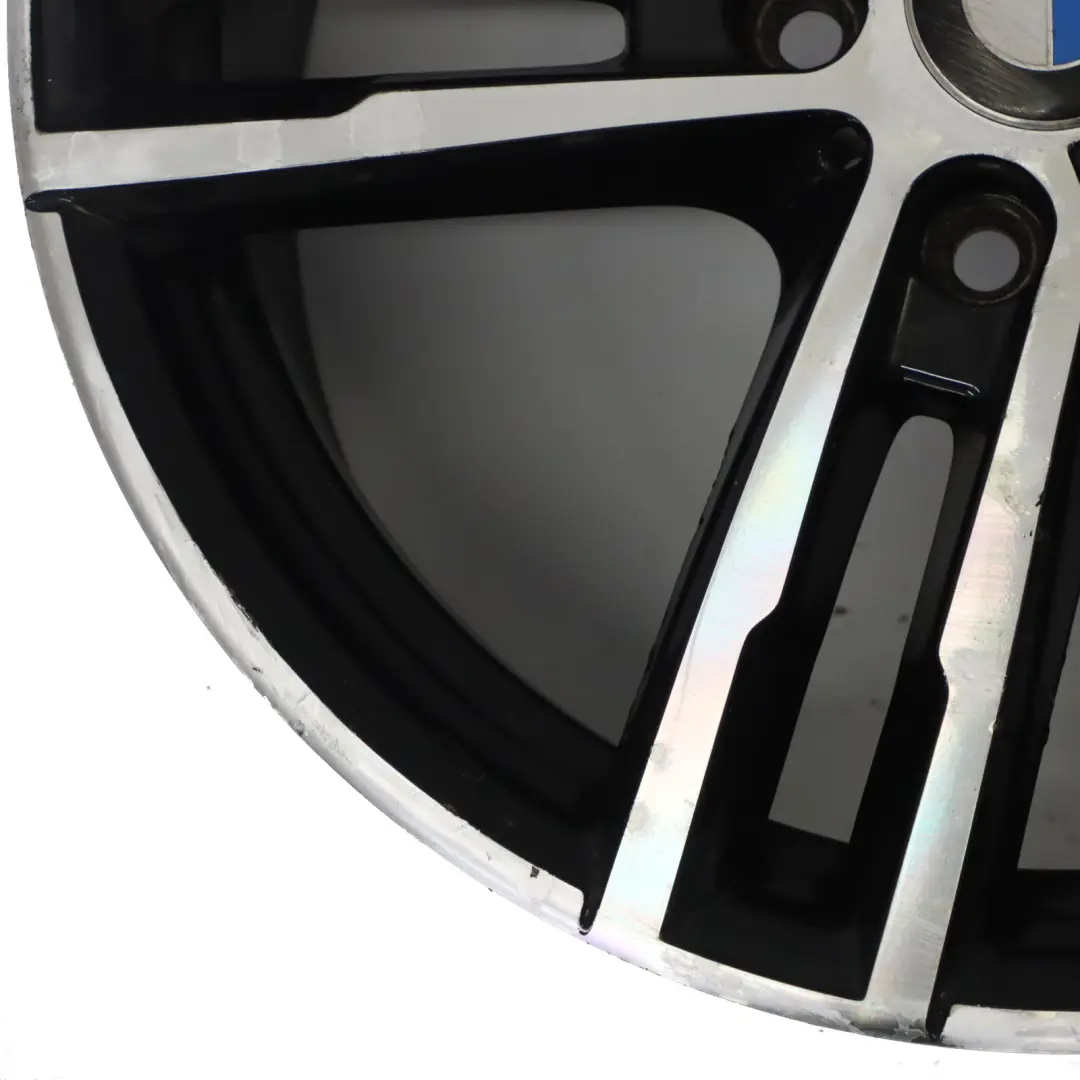 BMW F20 F21 F22 Rear Alloy Wheel Rim 18" 8J ET:52 M Double Spoke 719 - SKU 8074186-2 - Part number 8074186