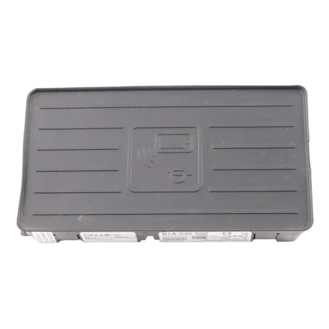 Cargador Inalámbrico Audi A3 8V Consola Central Módulo Carga Teléfono para con número de pieza 81A035502 Cargador Inalámbrico Audi A3 8V Consola Central Módulo Carga Teléfono - SKU 81A035502 - Número de pieza 81A035502
