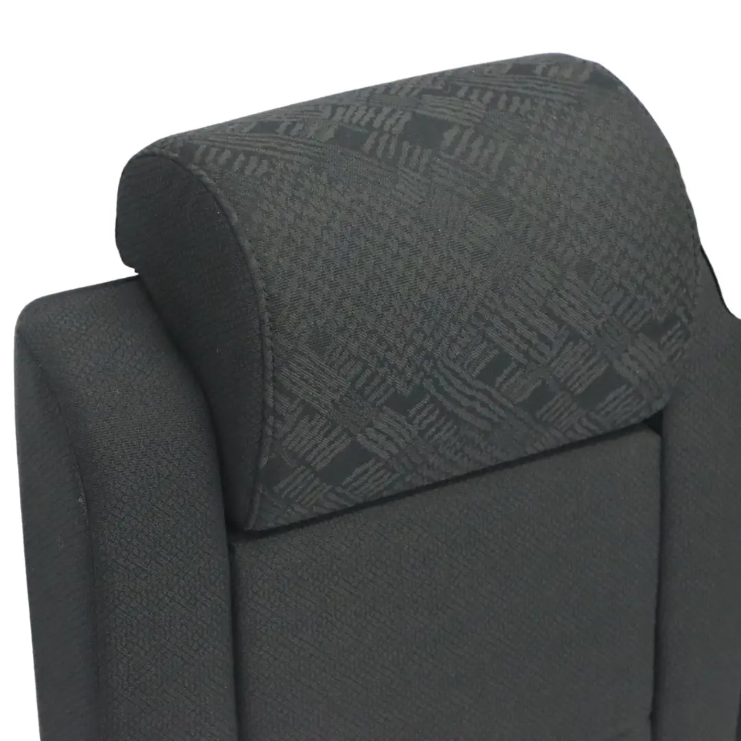 Left N/S Cover Backrest Cloth Fabric Flat Weave Anthracite to BMW X5 E53 Rear Seat with Part number 8262114 BMW X5 E53 Rear Seat Left N/S Cover Backrest Cloth Fabric Flat Weave Anthracite - SKU 8262114 - Part number 8262114