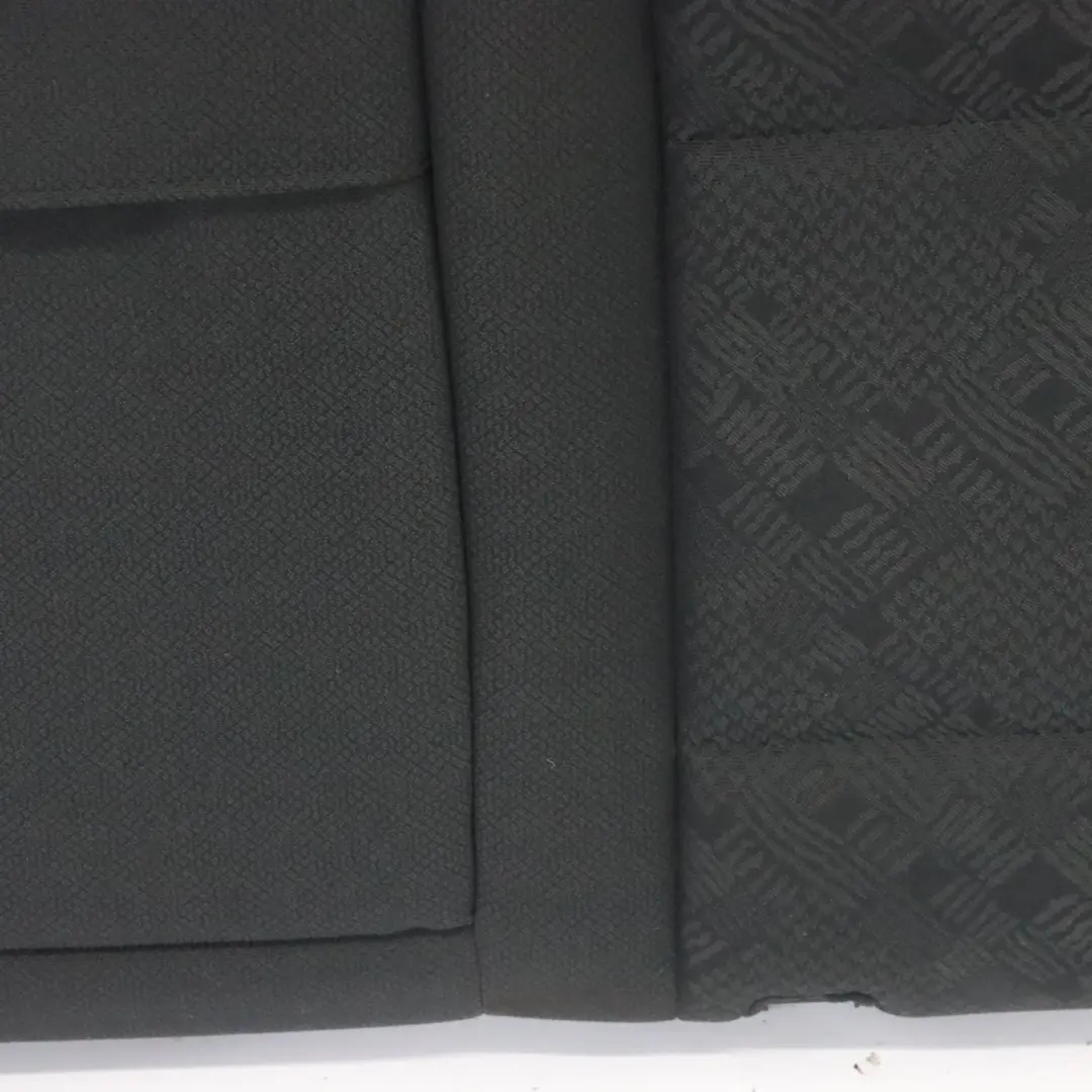 Left N/S Cover Backrest Cloth Fabric Flat Weave Anthracite to BMW X5 E53 Rear Seat with Part number 8262114 BMW X5 E53 Rear Seat Left N/S Cover Backrest Cloth Fabric Flat Weave Anthracite - SKU 8262114 - Part number 8262114