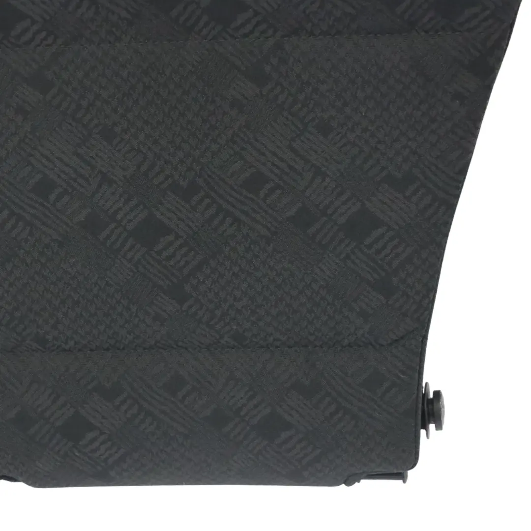 Siège arrière gauche Couvre dossier Tissu Flat Weave Anthracite pour BMW X5 E53 à propos du numéro de pièce 8262114 BMW X5 E53 Siège arrière gauche Couvre dossier Tissu Flat Weave Anthracite - SKU 8262114 - Numéro de pièce 8262114