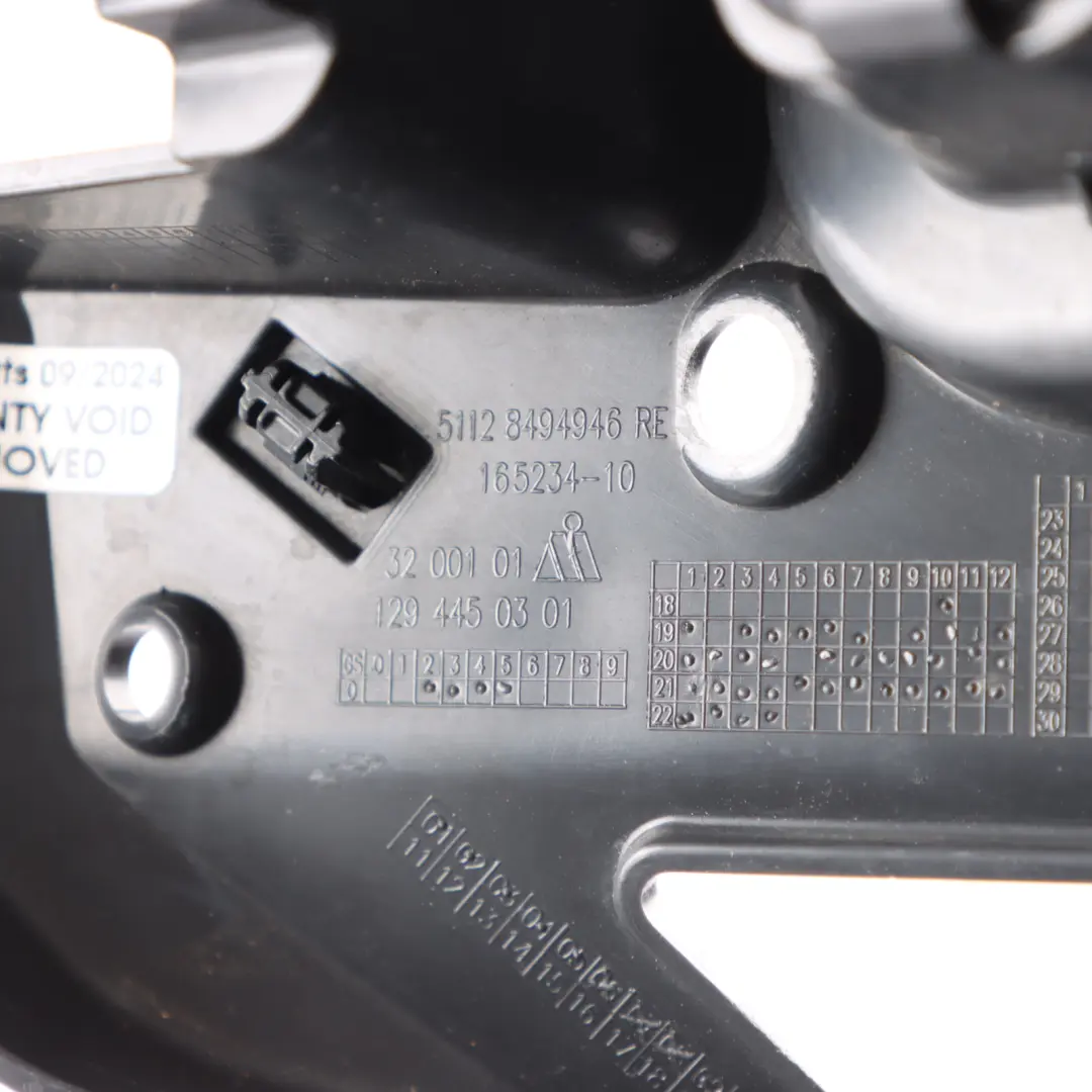 staffa paraurti posteriore destro montaggio guida per BMW F44 Gran Coupe con numero di parte 8494946 BMW F44 Gran Coupe staffa paraurti posteriore destro montaggio guida - SKU 8494946 - Numero di parte 8494946