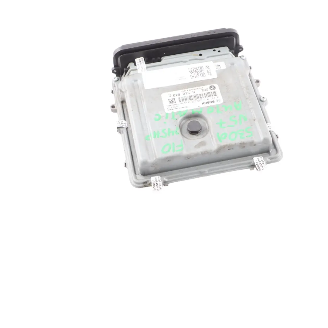 N57 245HP Engine Control Unit ECU Module DDE Automatic to BMW F10 F11 530d with Part number 8510643 BMW F10 F11 530d N57 245HP Engine Control Unit ECU Module DDE Automatic - SKU 8510643-2 - Part number 8510643