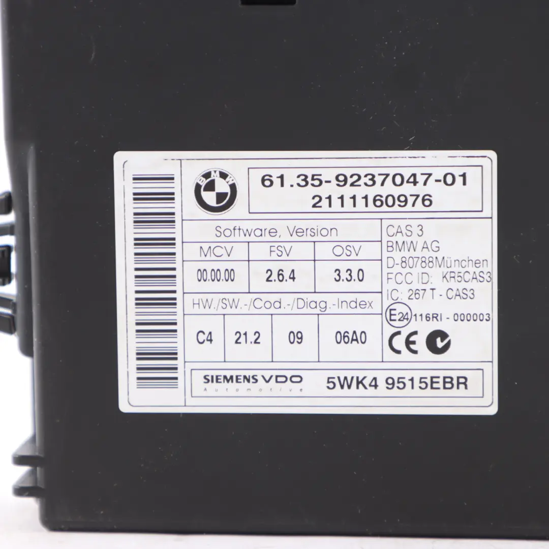 N47N 320d 163HP ECU Module KIT DDE CAS3 Keys Automatic to BMW E90 E91 LCI with Part number 8512047 BMW E90 E91 LCI N47N 320d 163HP ECU Module KIT DDE CAS3 Keys Automatic - SKU 8512047-8 - Part number 8512047