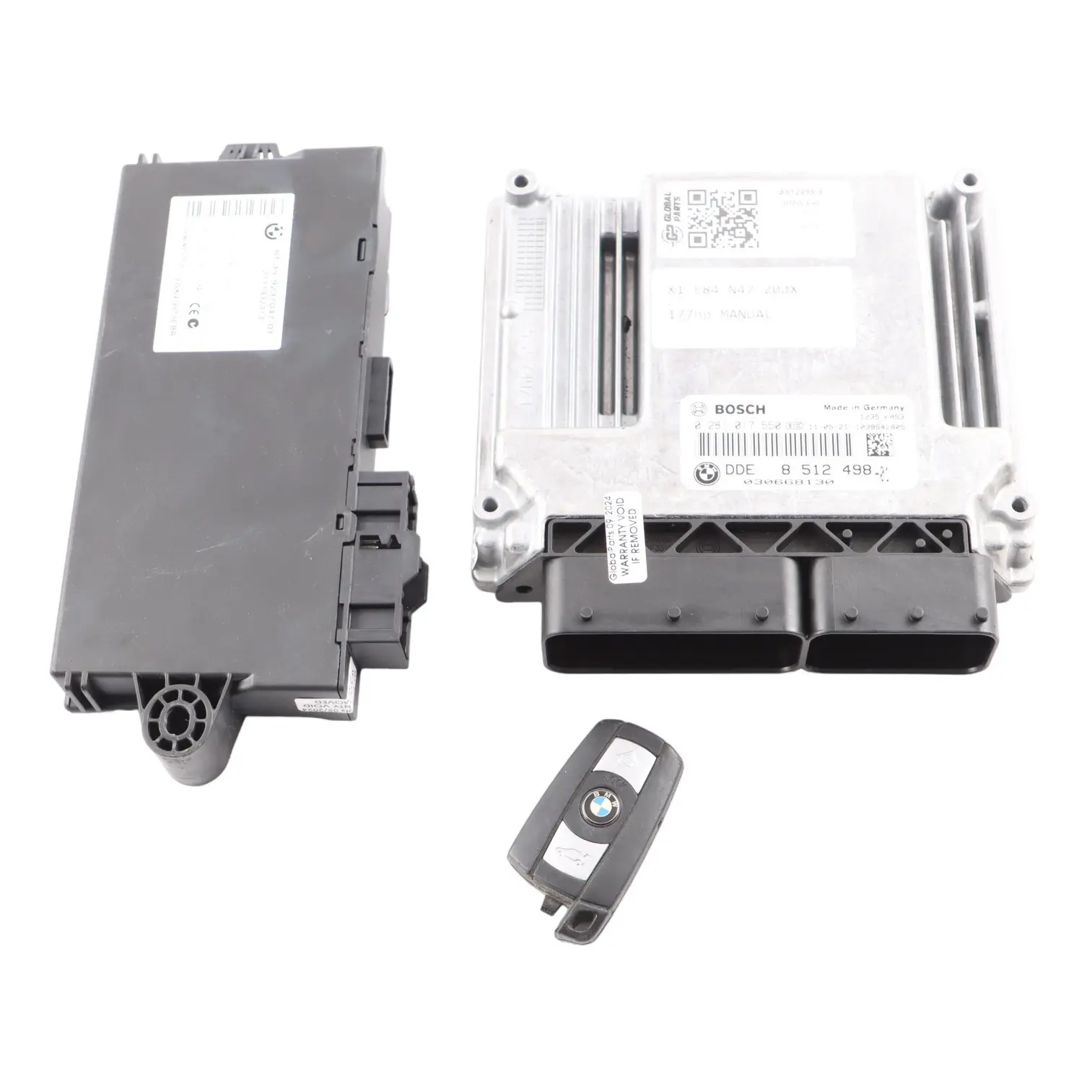 BMW E84 E90 LCI 20dX 320xd N47 177HP ECU Kit DDE 8512498 CAS3 + Key Manual