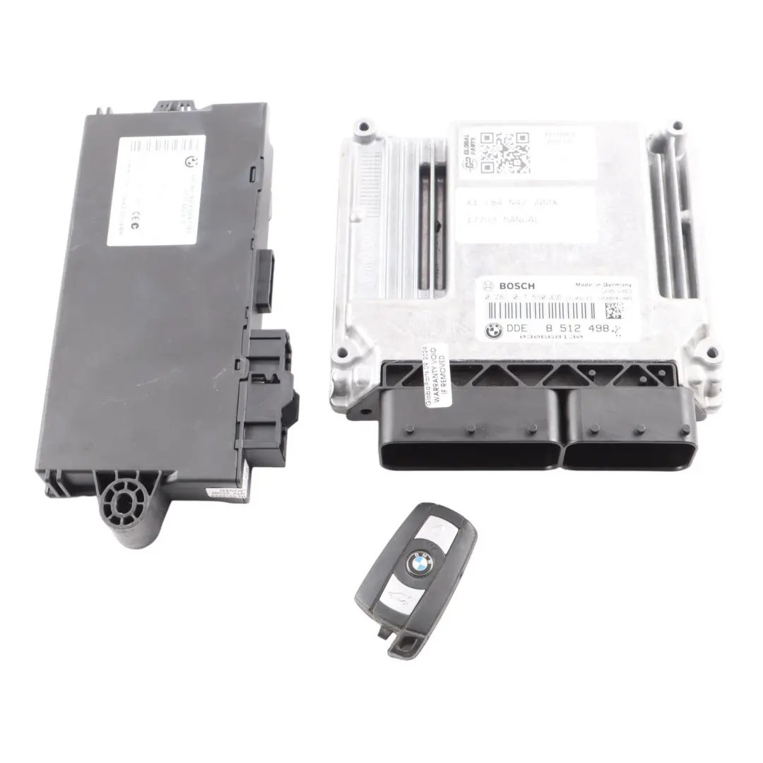 BMW E84 E90 LCI 20dX 320xd N47 177HP Zestaw ECU DDE Klucz CAS3 - SKU 8512498-5 - Numer Części 8512498