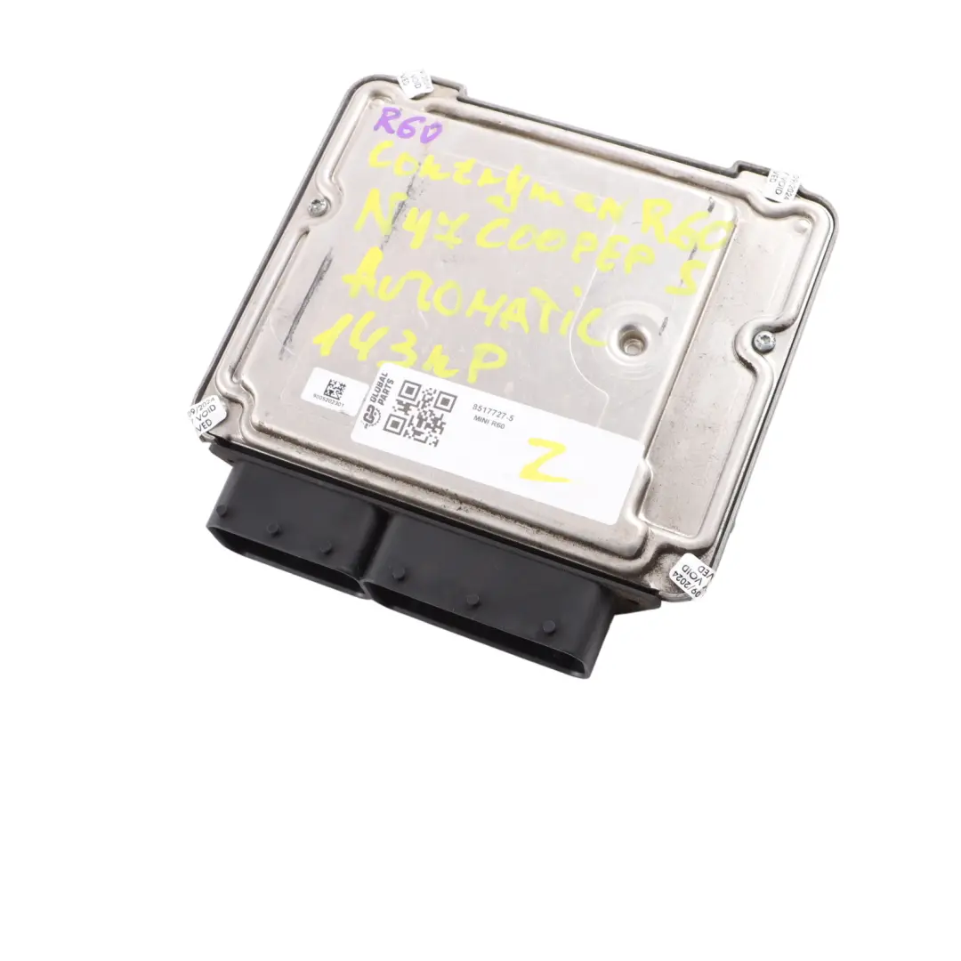 N47N 143HP Engine Control Unit ECU Automatic to Mini Cooper SD R60 with Part number 8517727 Mini Cooper SD R60 N47N 143HP Engine Control Unit ECU Automatic - SKU 8517727-5 - Part number 8517727