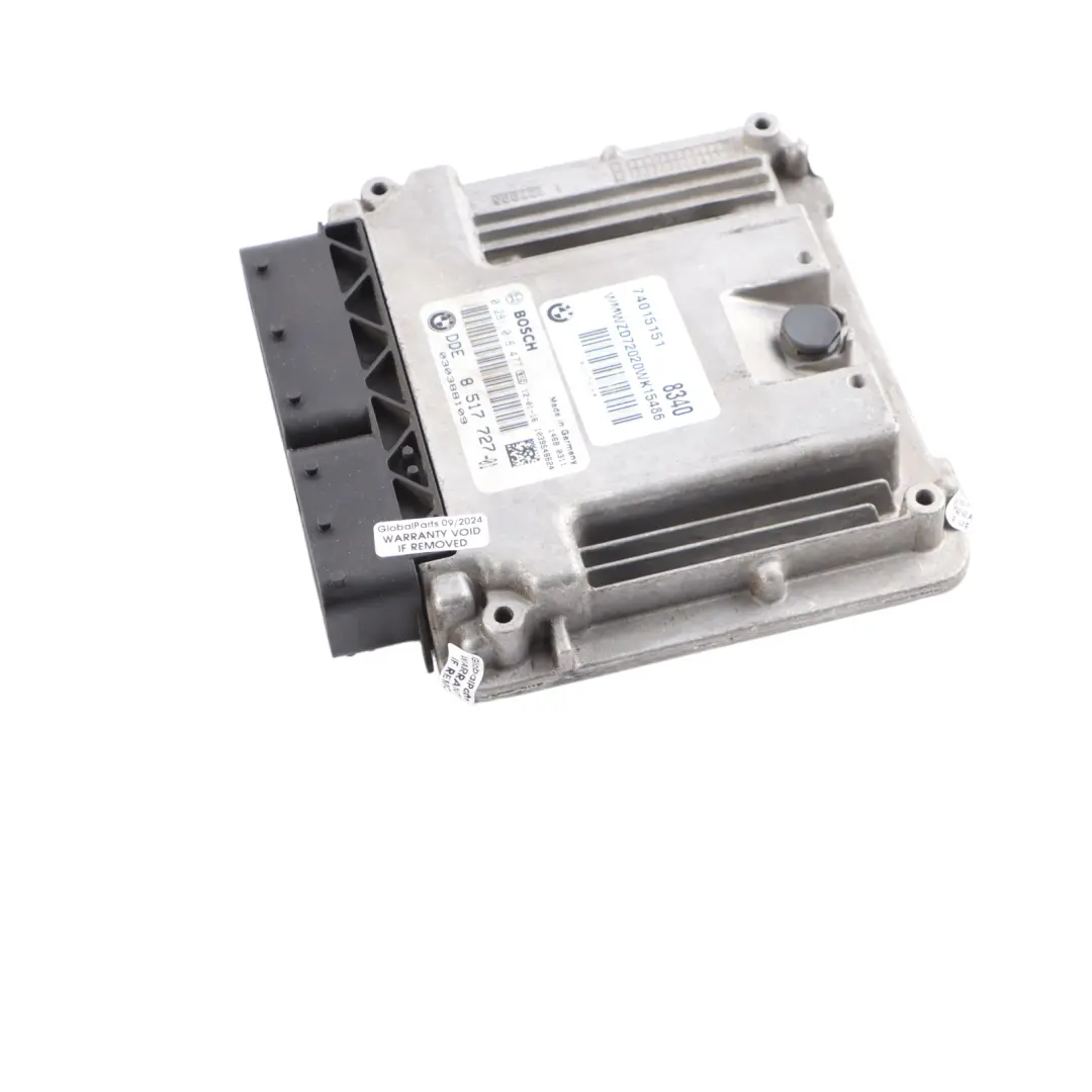 Mini Cooper SD R60 N47N 143HP Engine Control Unit ECU Automatic - SKU 8517727-5 - Part number 8517727
