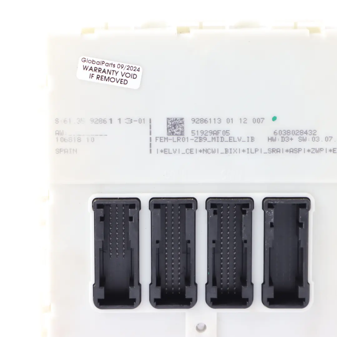 BMW F20 F21 F30 F31 118d 318d N47N ECU Kit DDE Keys + FEM Manual - SKU 8518569-3 - Part number 8518569