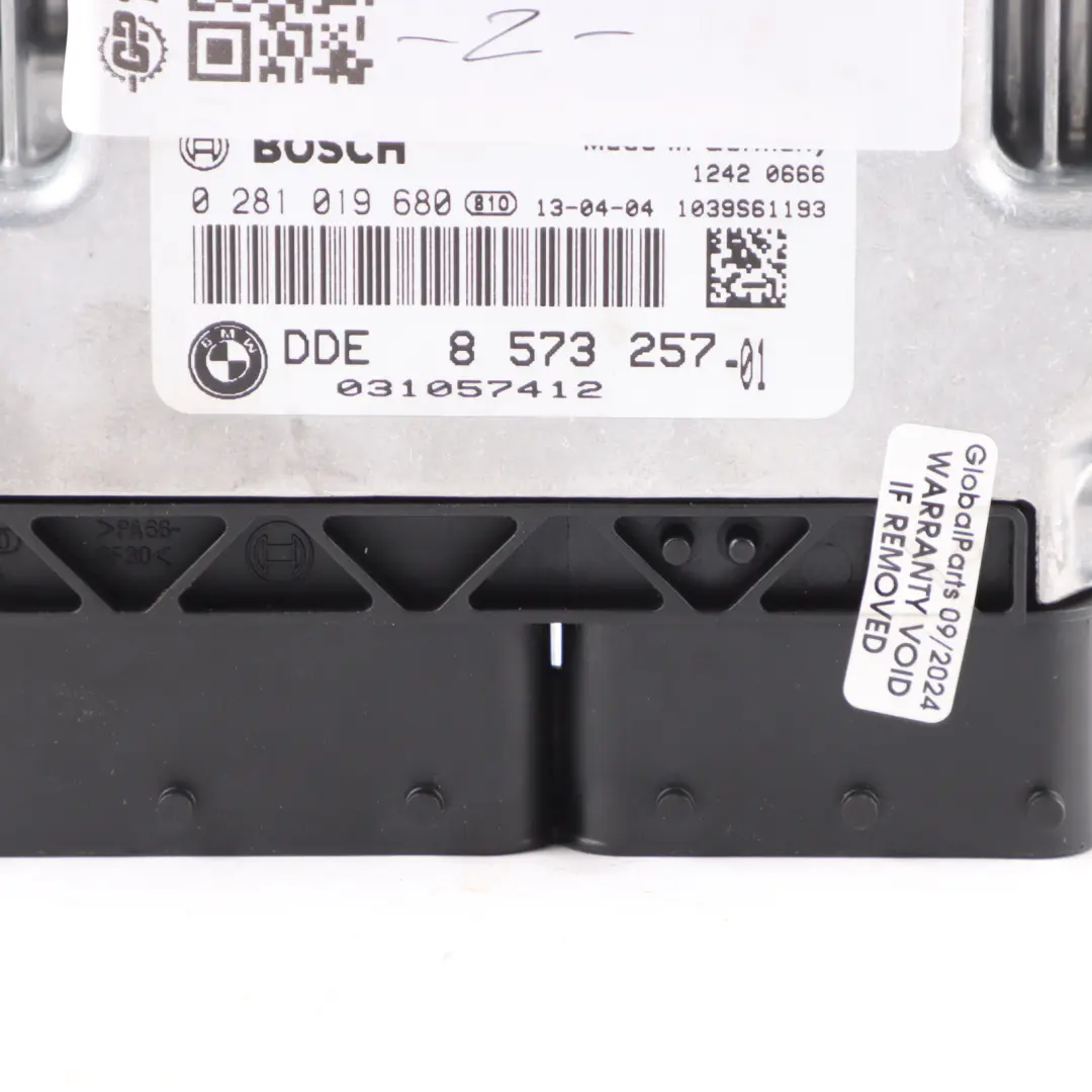 BMW F10 F11 520d Diesel N47N 184HP Engine ECU Kit DDE CAS4 Key + Lock - SKU 8573257-8 - Part number 8573257