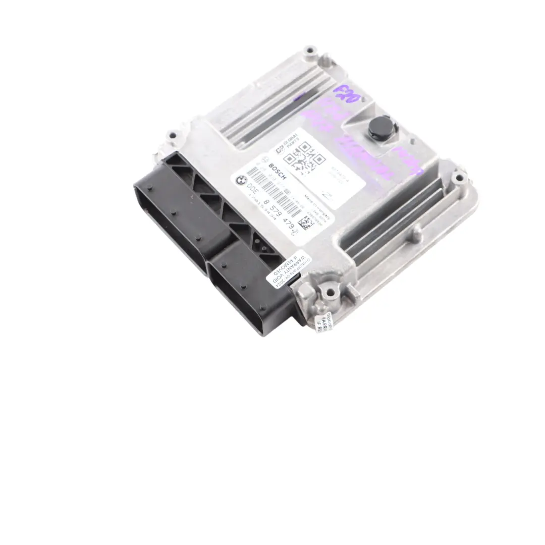 N47N Unidad De Control Del Motor ECU DDE Manual para BMW F20 F30 118d 318d con número de pieza 8579479 BMW F20 F30 118d 318d N47N Unidad De Control Del Motor ECU DDE Manual - SKU 8579479-4 - Número de pieza 8579479