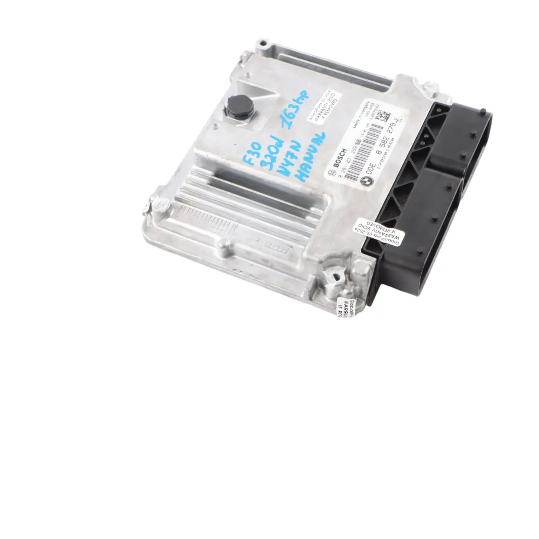 BMW F30 320d ed Diesel N47N 163HP Engine Control Unit ECU DDE Manual - SKU 8582279-4 - Part number 8582279