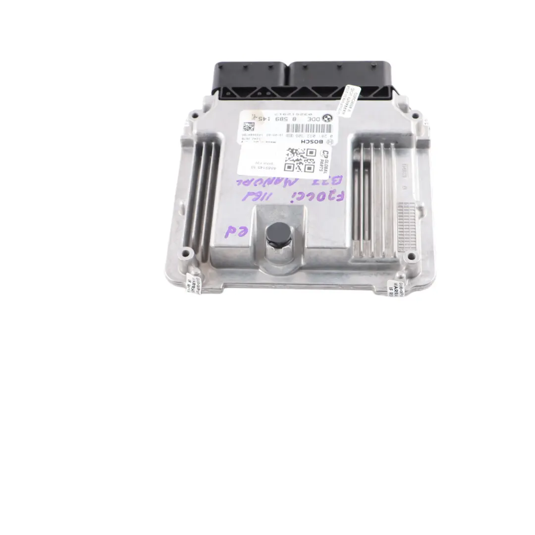 B37 Engine Control Unit Module ECU DDE Manual to BMW F20 LCI 116d with Part number 8589145 BMW F20 LCI 116d B37 Engine Control Unit Module ECU DDE Manual - SKU 8589145-10 - Part number 8589145