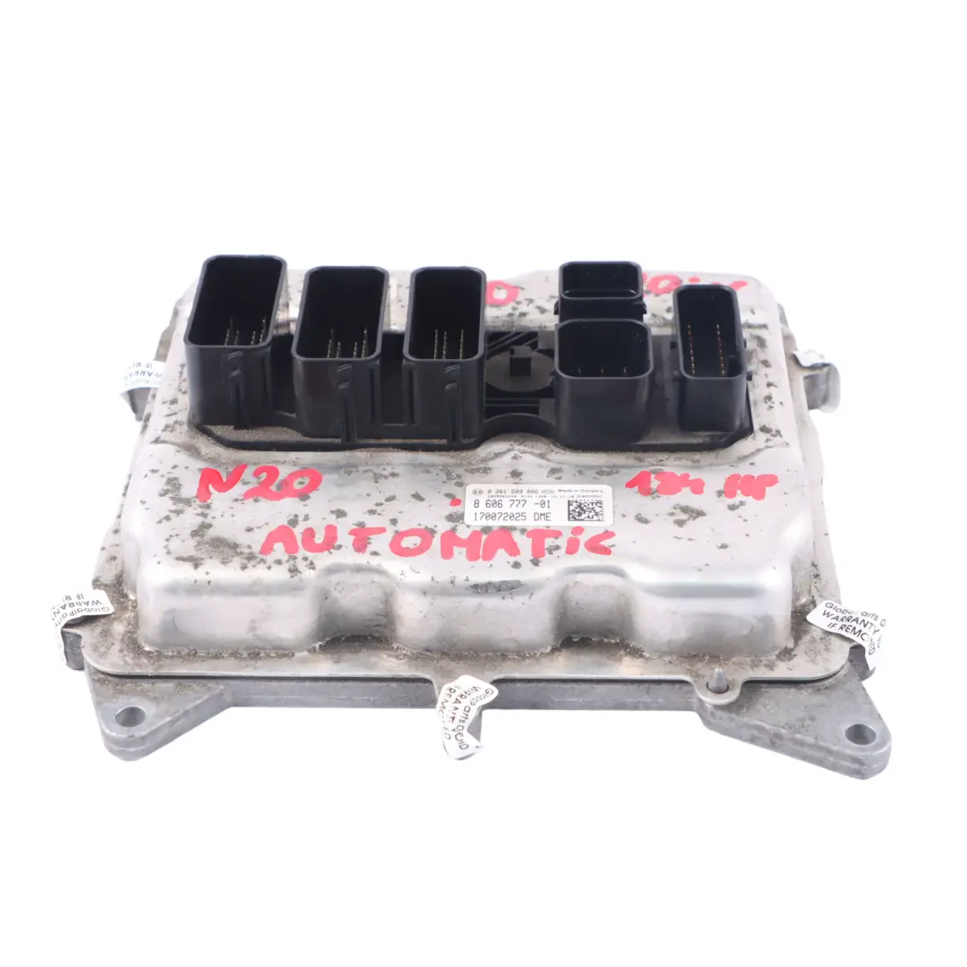BMW F30 F31 320iX N20 184HP Engine Control Unit ECU DME Automatic - SKU 8606777 - Part number 8606777