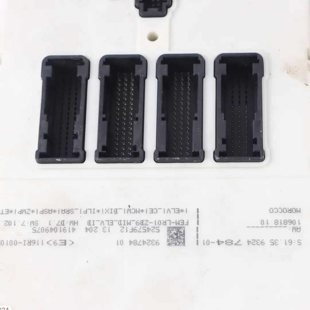 BMW F20 F21 114i N13 Motor ECU DME Kit FEM + Schlüssel Schalt Getriebe - SKU 8614302-4 - Teilenummer 8614302