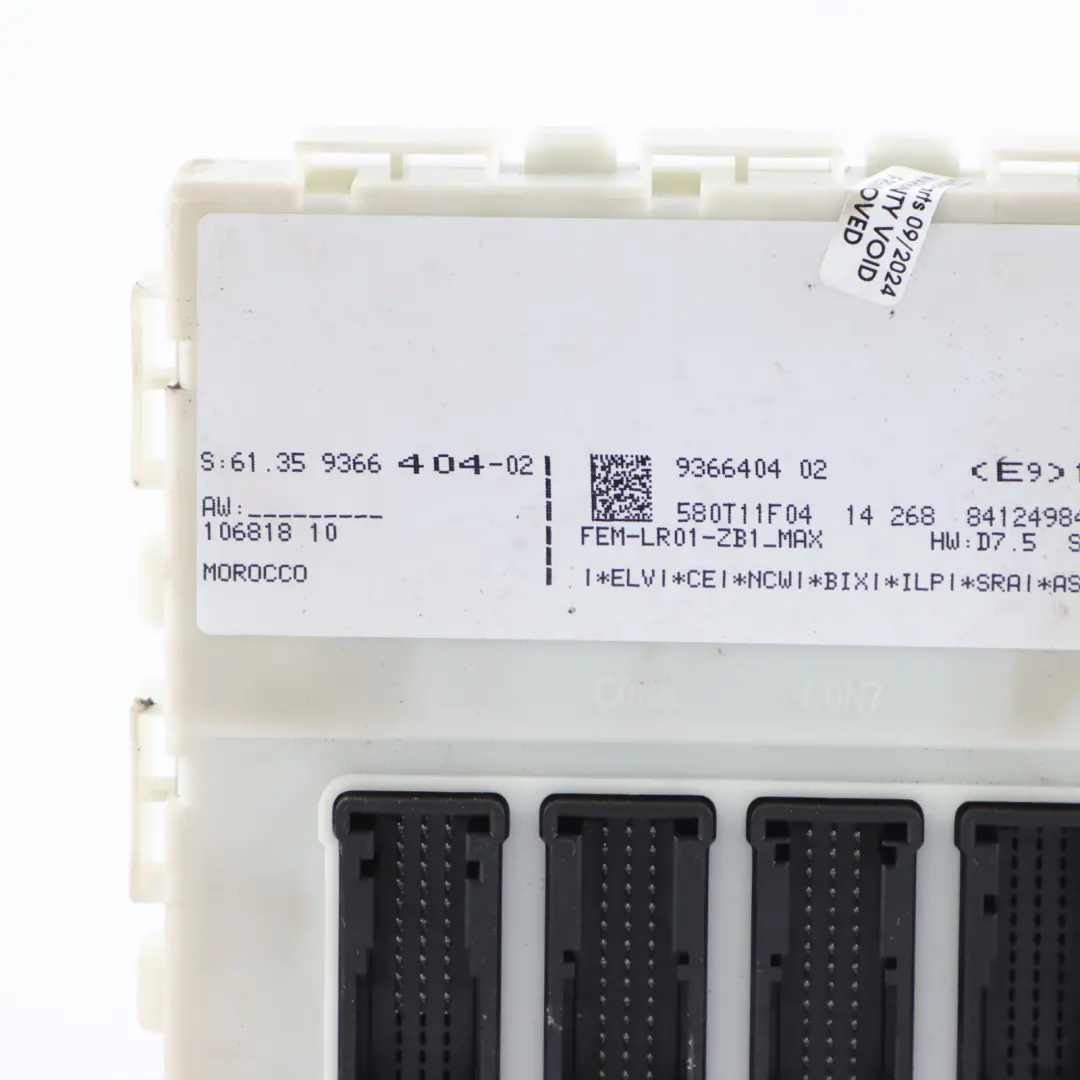 BMW F22 228i N20 245HP Engine ECU Kit DDE FEM Module + Key Lock - SKU 8631725-4 - Part number 8631725