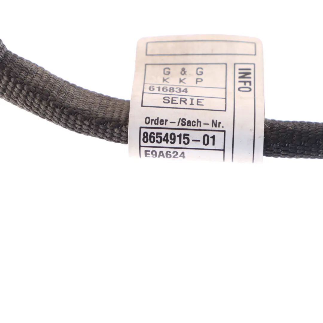 BMW X5 F15 40eX Hybrid Earth Ground Cable Negative Battery Lead Wiring - SKU 8654915 - Part number 8654915