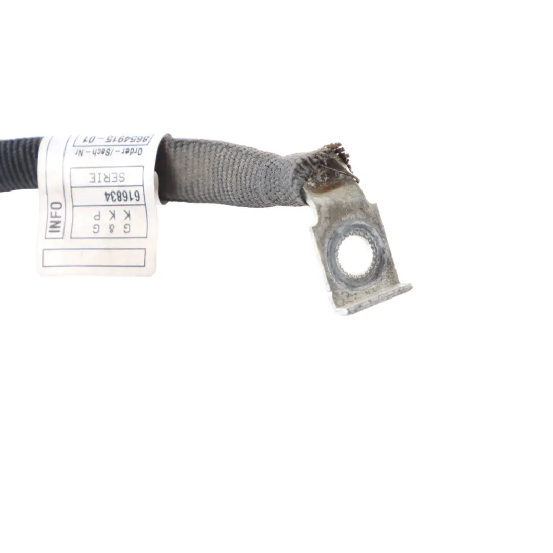 BMW X5 F15 40eX Hybrid Earth Ground Cable Negative Battery Lead Wiring - SKU 8654915 - Part number 8654915