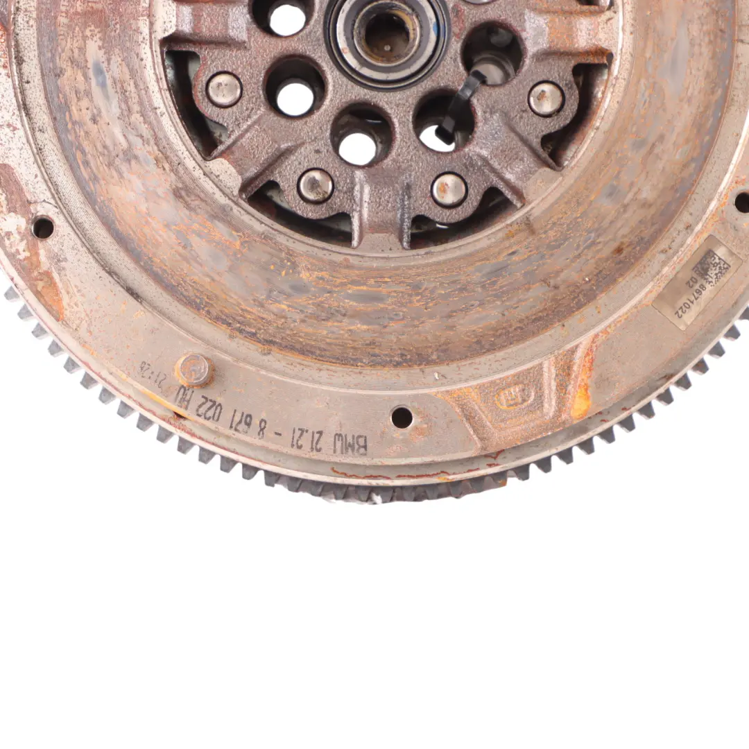 Mass BMW F20 F21 F30 F31 LCI B46 B48 Petrol Dualmass Flywheel to Twin with Part number 8671022 Twin Mass BMW F20 F21 F30 F31 LCI B46 B48 Petrol Dualmass Flywheel - SKU 8671022 - Part number 8671022