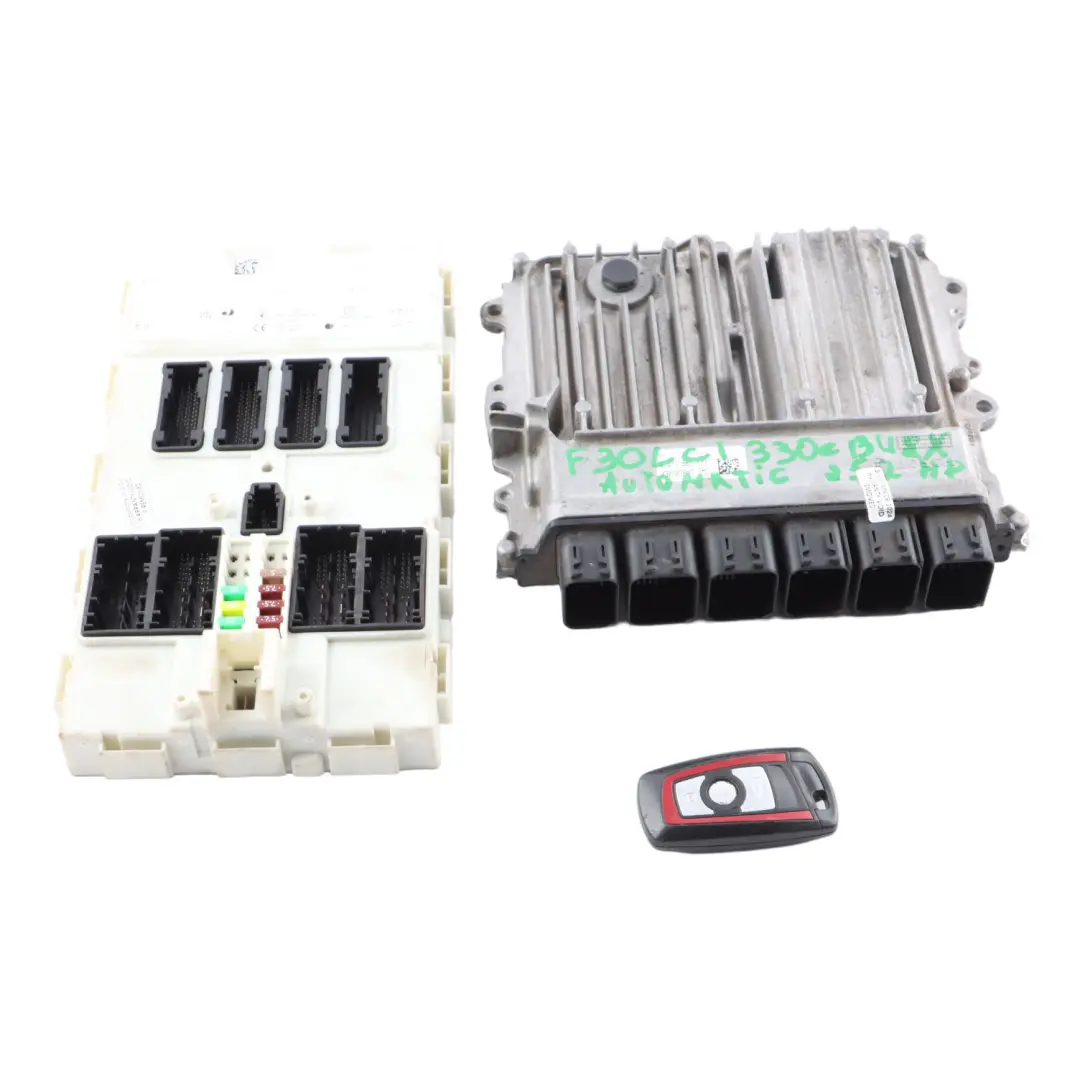 BMW F30 LCI 330e B48X Engine Control Unit ECU Kit DME FEM Key Automatic - SKU 8693213-2 - Part number 8693213
