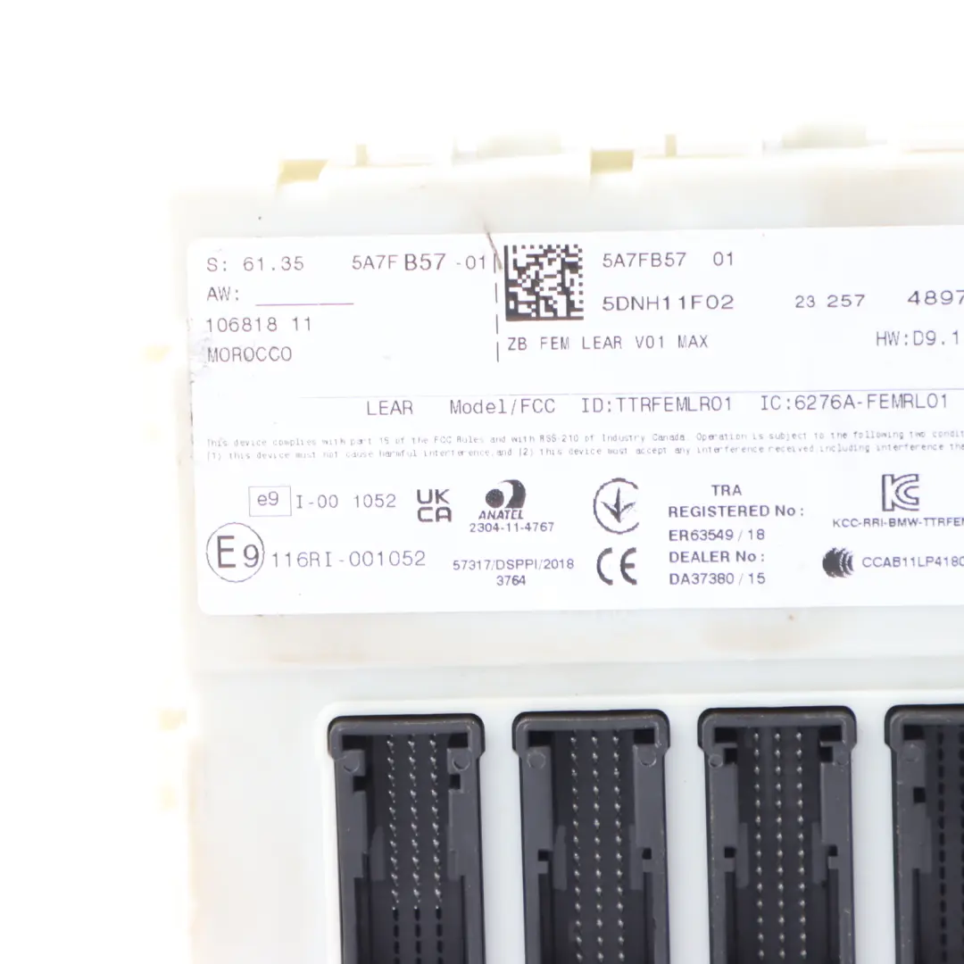 BMW F30 LCI 330e B48X Engine Control Unit ECU Kit DME FEM Key Automatic - SKU 8693213-2 - Part number 8693213