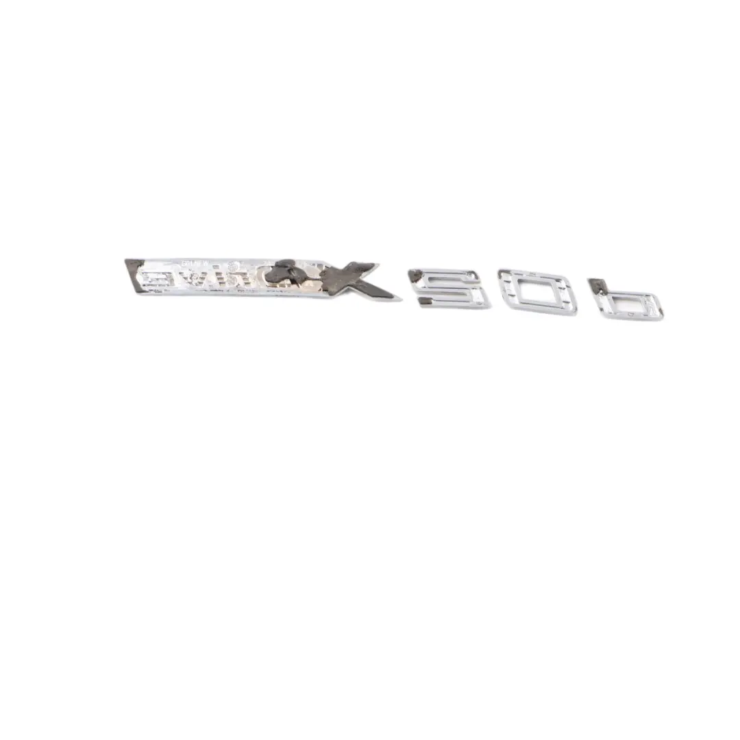 Trunk Boot tailgate Lid Lettering Badge xDrive 20d to BMW X3 G01 X4 G02 with Part number 8737327 BMW X3 G01 X4 G02 Trunk Boot tailgate Lid Lettering Badge xDrive 20d - SKU 8737327 - Part number 8737327