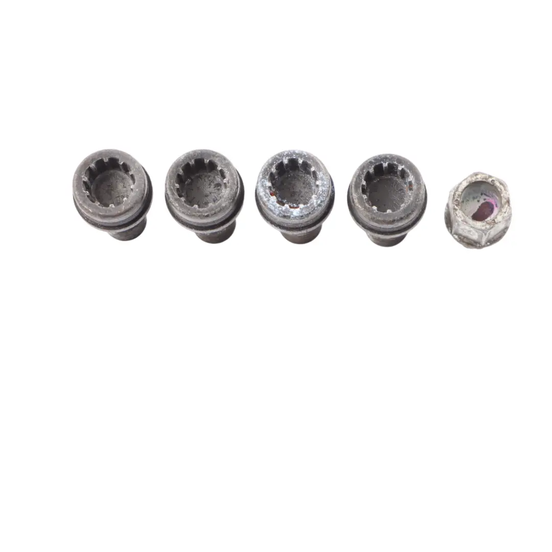 Skoda Octavia II Anti Theft Bolt Locks Security Wheel Nut Set Kit - SKU 8D0601139F - Part number 8D0601139F