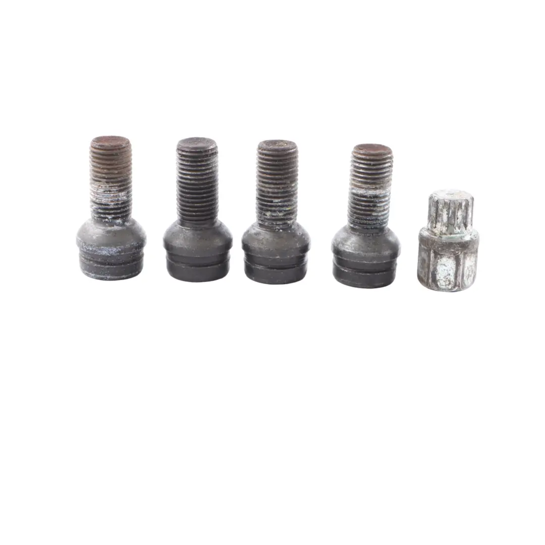 Skoda Octavia II Anti Theft Bolt Locks Security Wheel Nut Set Kit - SKU 8D0601139F - Part number 8D0601139F