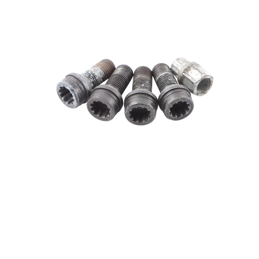 Skoda Octavia II Anti Theft Bolt Locks Security Wheel Nut Set Kit - SKU 8D0601139F - Part number 8D0601139F