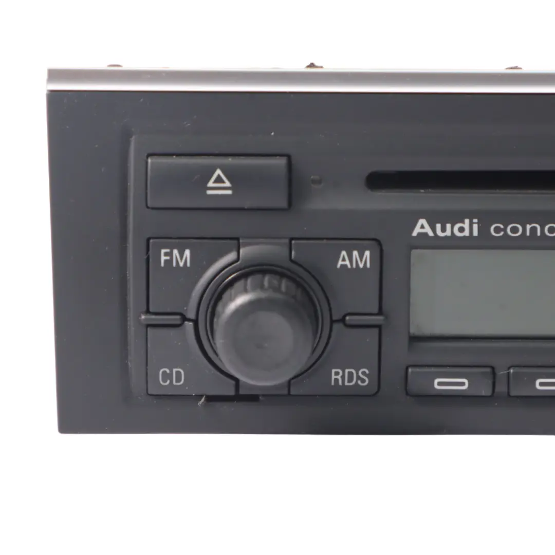 Radio Player Head Unit CD Stereo Concert to Audi A4 B7 with Part number 8E0057186DX Audi A4 B7 Radio Player Head Unit CD Stereo Concert - SKU 8E0057186DX - Part number 8E0057186DX