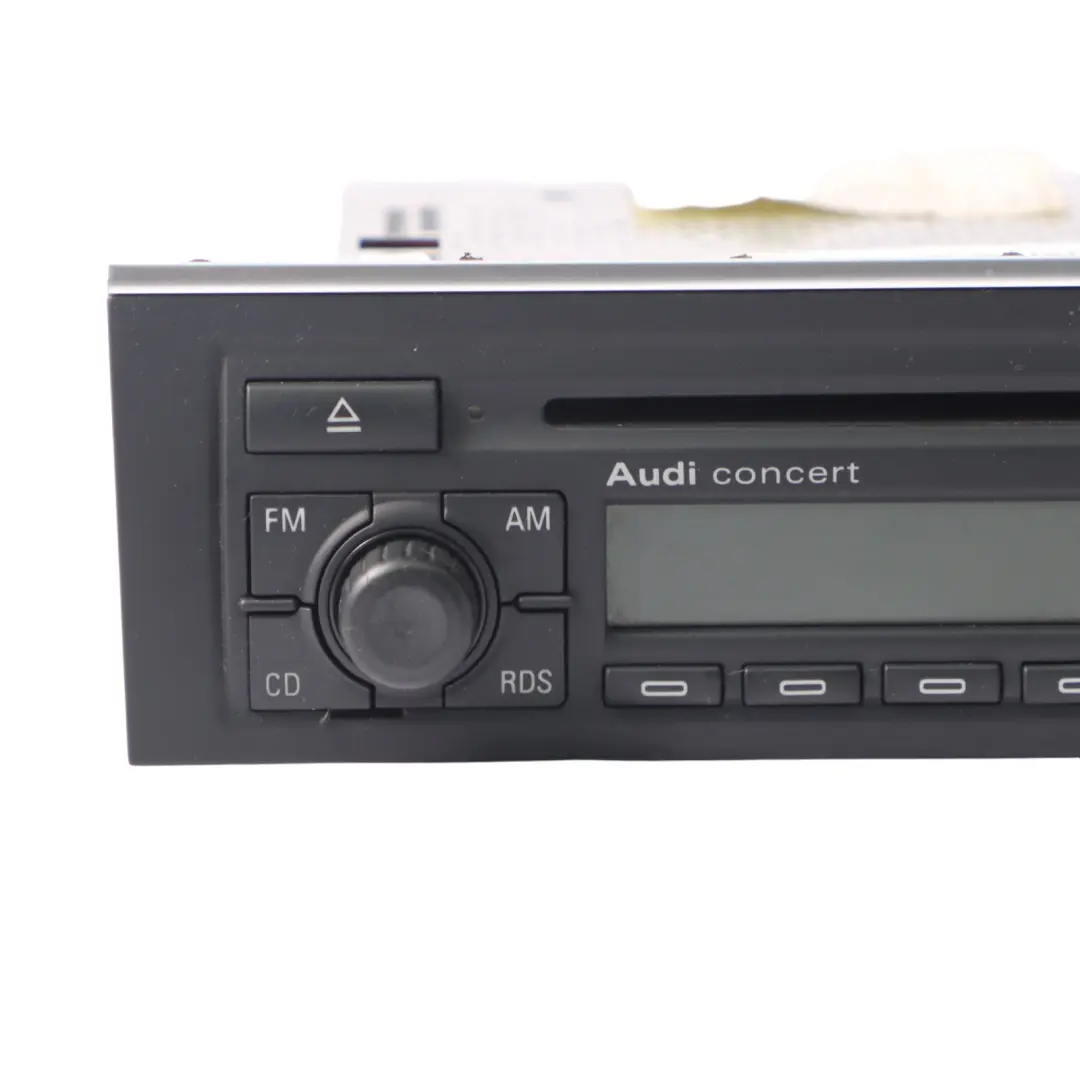 Radio Player Head Unit CD Stereo Concert to Audi A4 B7 with Part number 8E0057186DX Audi A4 B7 Radio Player Head Unit CD Stereo Concert - SKU 8E0057186DX - Part number 8E0057186DX