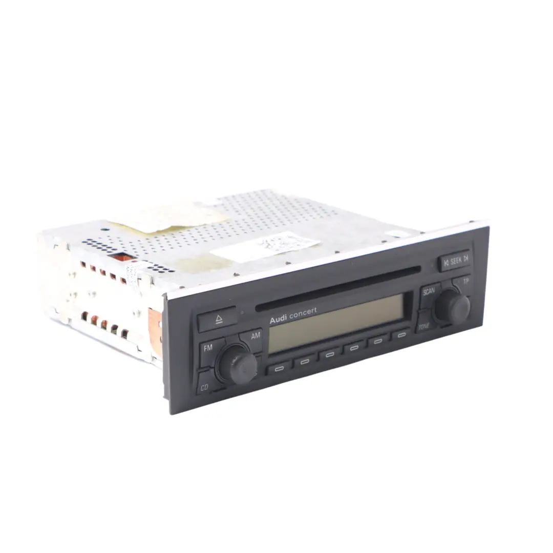 Radio Player Head Unit CD Stereo Concert to Audi A4 B7 with Part number 8E0057186DX Audi A4 B7 Radio Player Head Unit CD Stereo Concert - SKU 8E0057186DX - Part number 8E0057186DX