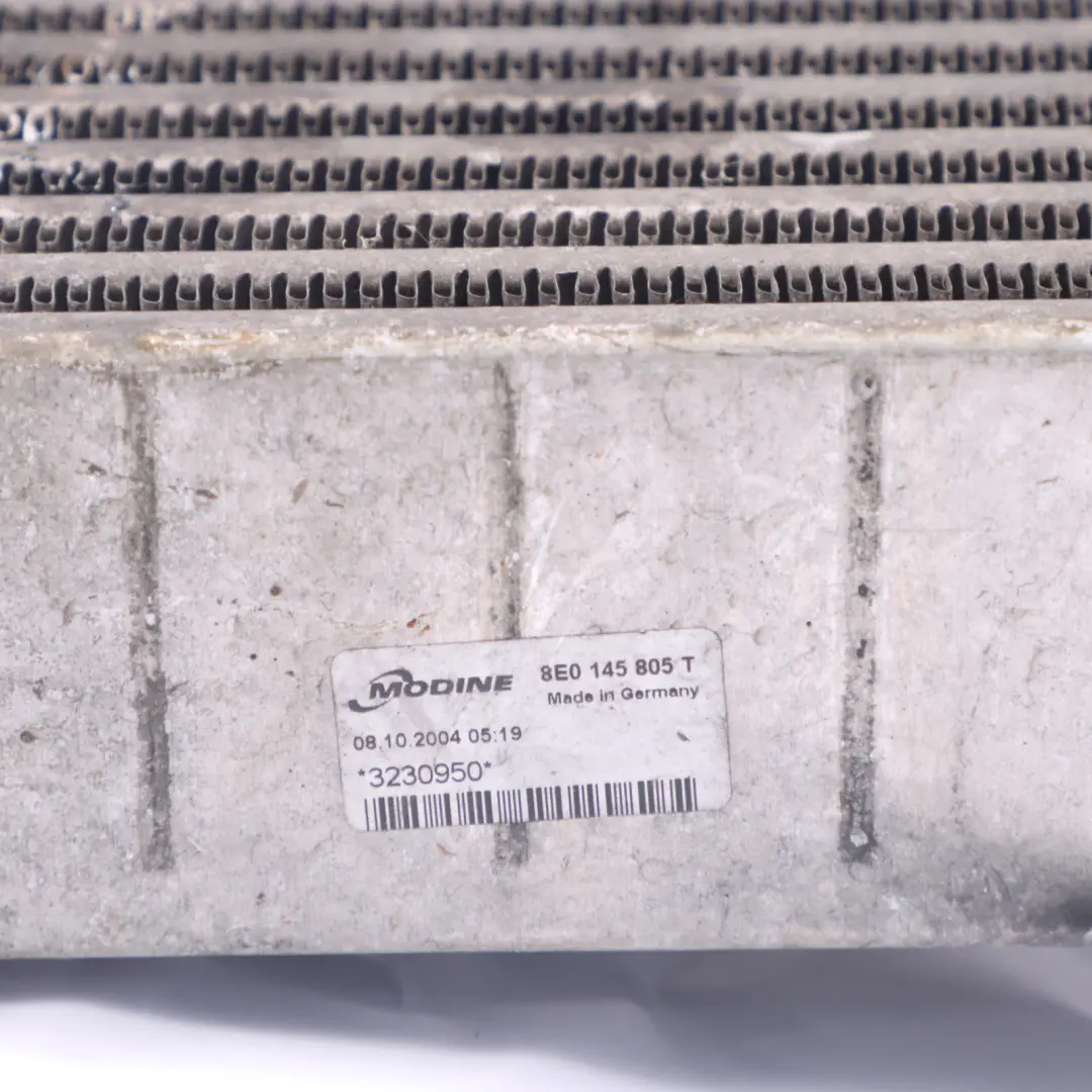 Audi A4 B7 Air Charge Intercooler Radiator Turbo Left N/S Cooler - SKU 8E0145805T - Part number 8E0145805T