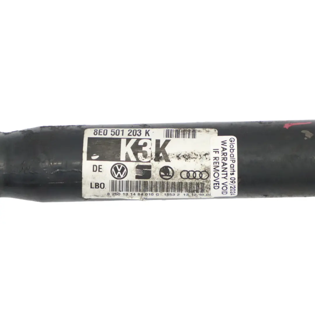 albero di trasmissione asse posteriore destro per Audi A4 B7 con numero di parte 8E0501203K Audi A4 B7 albero di trasmissione asse posteriore destro - SKU 8E0501203K - Numero di parte 8E0501203K