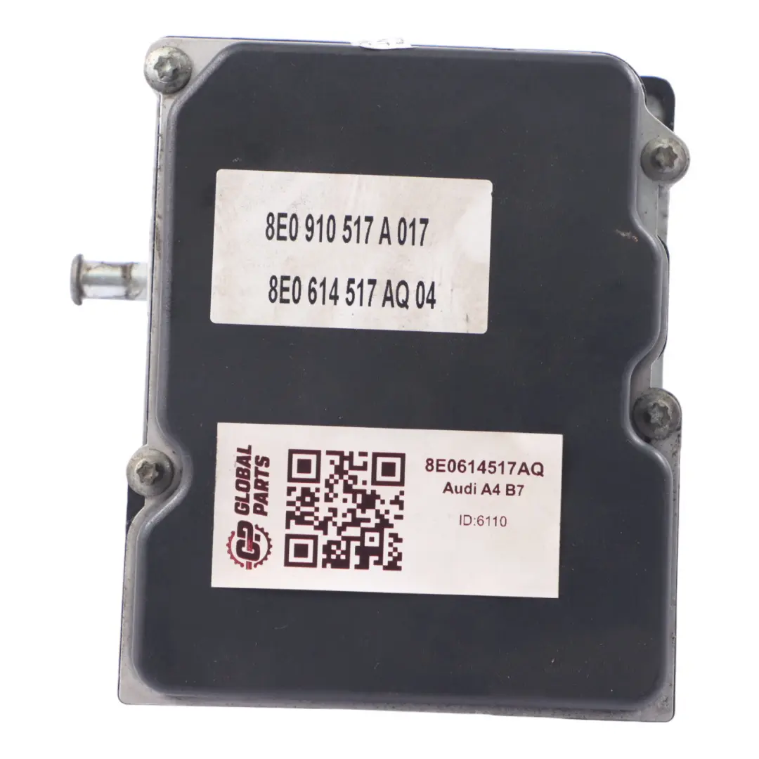 ABS Pump Hydraulic Brake Pump Control Module to Audi A4 B7 with Part number 8E0614517AQ Audi A4 B7 ABS Pump Hydraulic Brake Pump Control Module - SKU 8E0614517AQ - Part number 8E0614517AQ